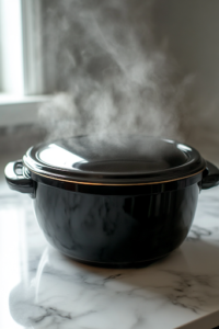Slow Cooker Tuscan Chicken Cooking