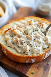 The prepared garlic bread slice is now topped with shredded mozzarella and grated Parmesan cheese. The cheese is evenly distributed, creating a rich, cheesy layer that will melt perfectly when toasted.